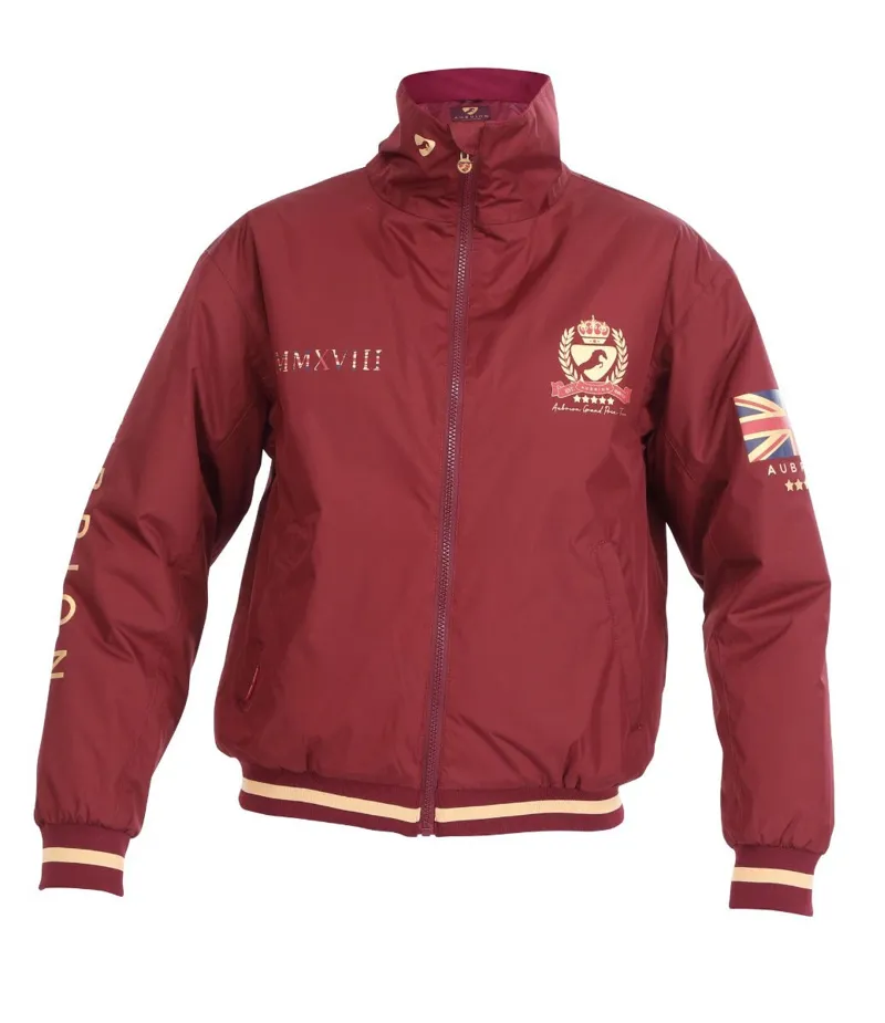 Shires Aubrion Team Jacket Ladies in Maroon